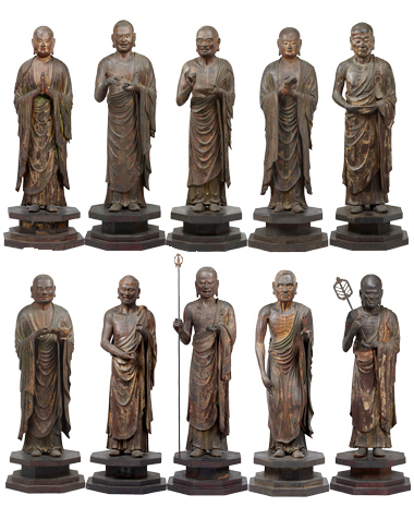 Ten major disciples of Buddha