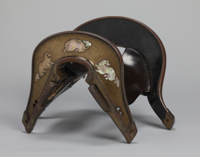 Image of "Saddle with Lions"