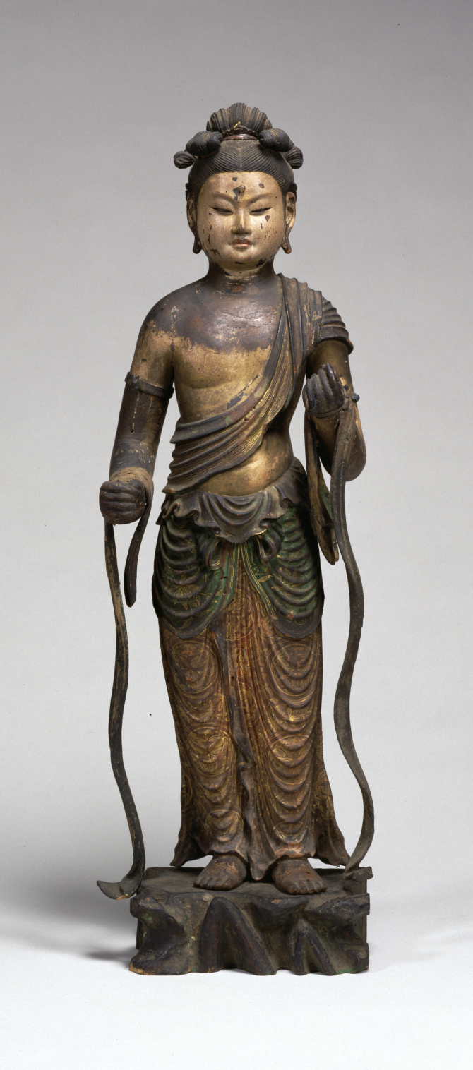 Image of "Standing Monju Bosatsu(Manjusri)."