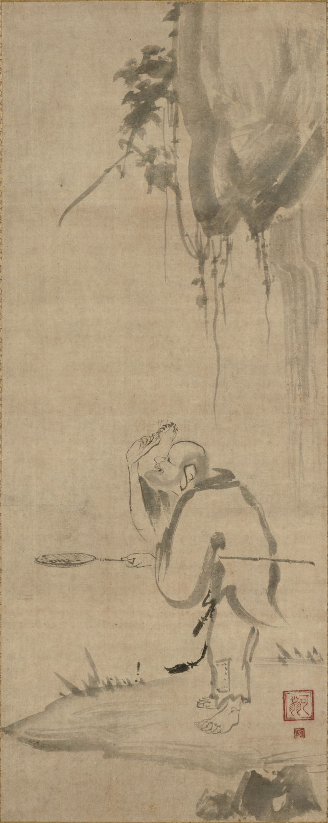 『蜆子和尚図』の画像