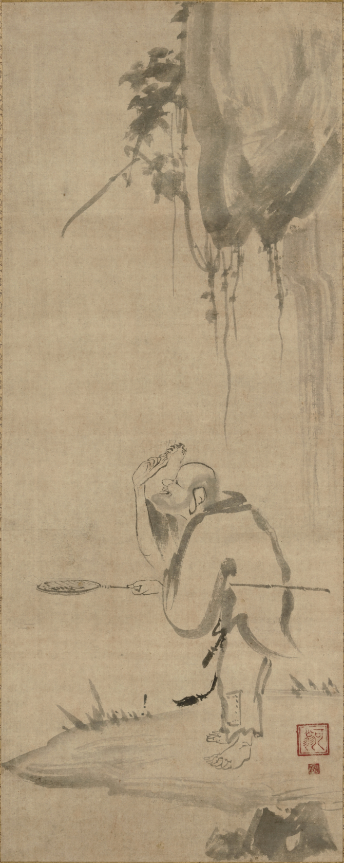 Image of "Xianzi, the "Clam Monk""