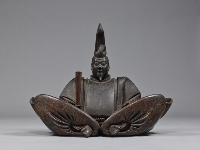 Image of "Sculpture Traditionally Identified as Minamoto no Yoritomo"