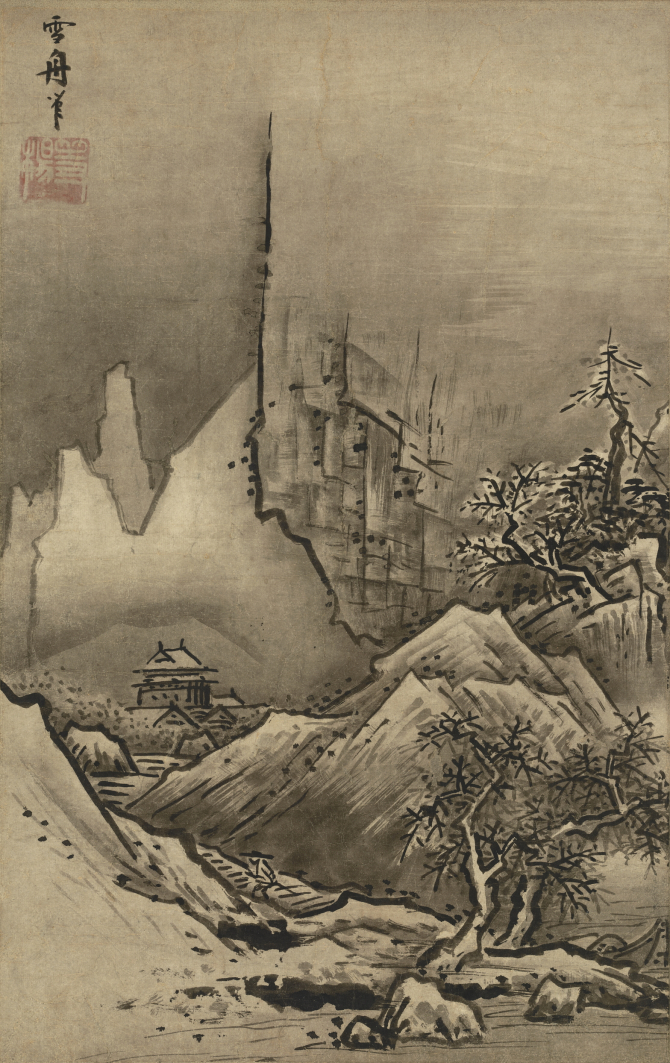 Image of "Landscapes of autumn and winter."