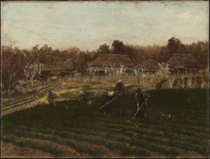 Image of "Vegetable Garden in Spring"