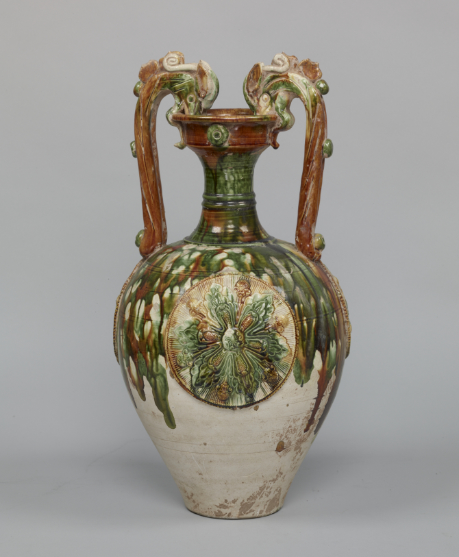 Image of "Vase with Dragon Handles"