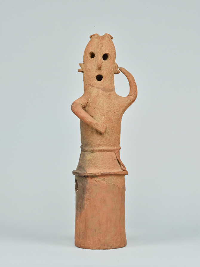 Image of "Tomb Sculptures ("Haniwa"): Dancing People"