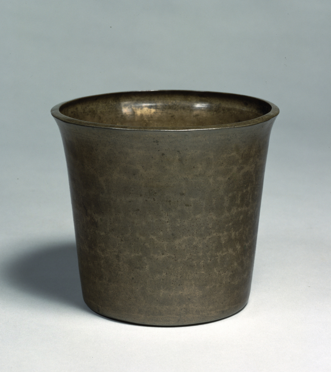 Image of "Waste Water Jar, Copper alloy with lead and tin ("sahari")"