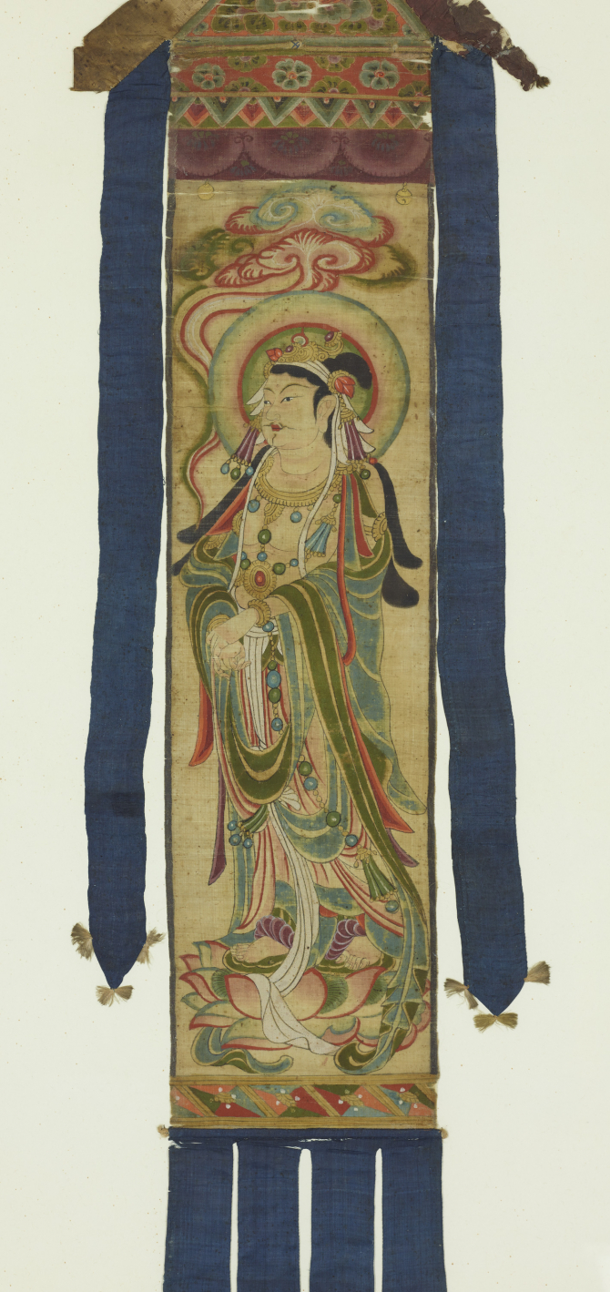 Image of "Banner with a Bodhisattva"
