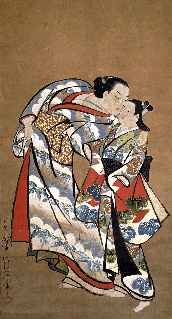Image of "游女和侍女图"
