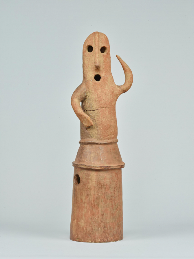 Image of "Tomb Sculptures ("Haniwa"): Dancing People"