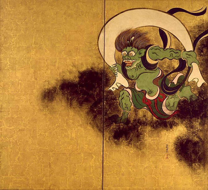 Image of "Wind God and Thunder God."