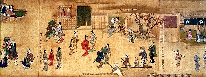 Image of "Red light district and theater scenes."