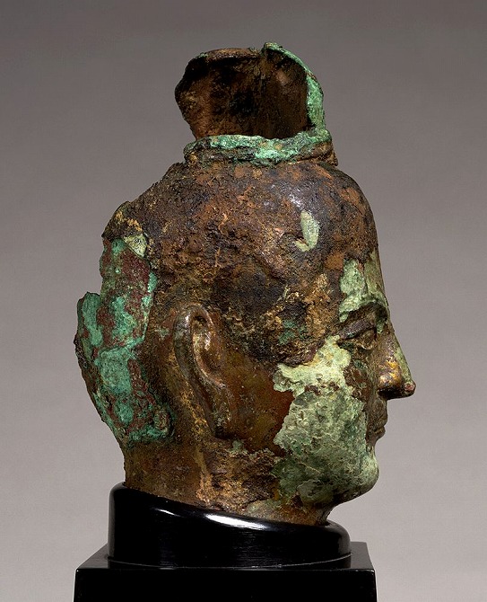 Image of "Head of Buddha."