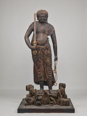 Image of "Standing Fudo Myo-o(Acalanatha)."