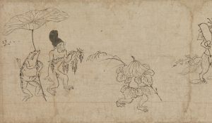 Image of "鸟兽戏画片断"