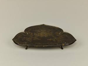 Image of "Ritual Tray ("Kongoban") with Lotus Arabesques"