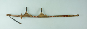 『梨地螺鈿金装飾剣』の画像