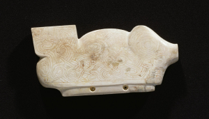 Image of "Jade Implement in Shape of Animal"