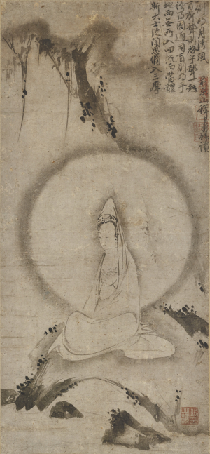 Image of "The White-Robed Bodhisattva Kannon"