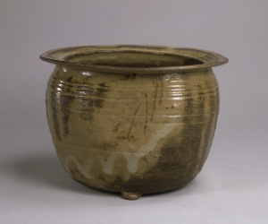 Image of "Water Jar in the Shape of a Bag for Gold Dust"