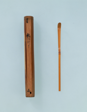 Image of "竹茶匙  名“稻羽州样”"