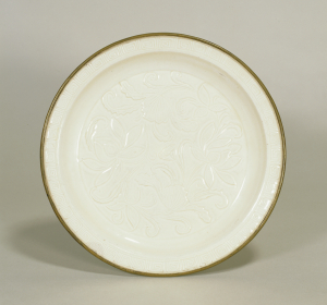 Image of "Dish with Lotus Flowers"