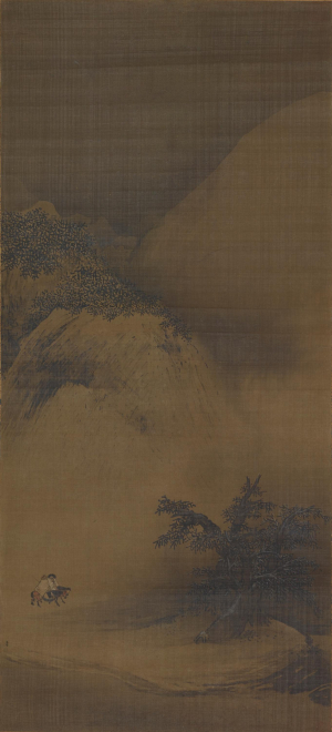 Image of "雪景山水图轴"