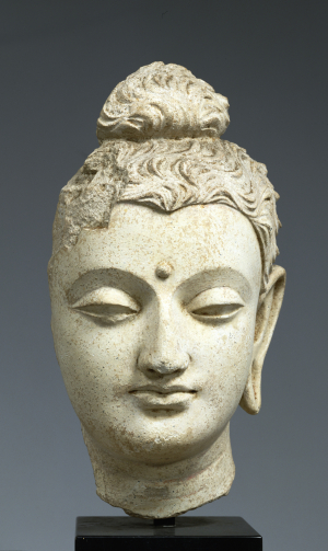 Image of "Head of Buddha."