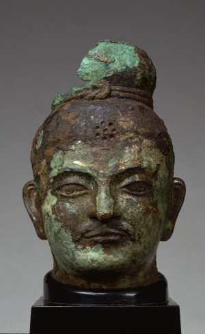 Image of "Head of Buddha."