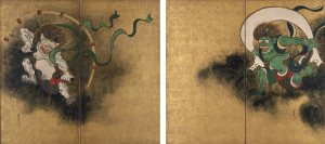 Image of "Wind God and Thunder God."