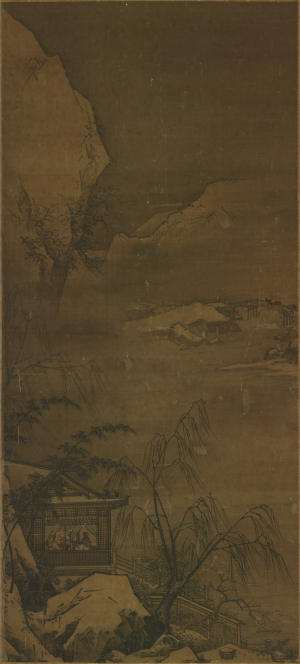 Image of "雪景山水图轴"