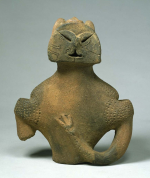Image of "Dogu (clay figurine)."