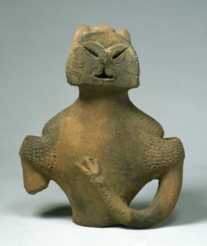 Image of "[Dogu] (Clay figurine)"