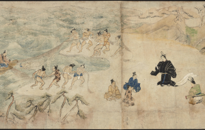 Image of "Illustrated Origins of the Yakushi Sculpture at Inaba Temple"