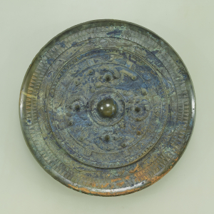Image of "Mirror with Mythical Beasts ("Tuolong")"