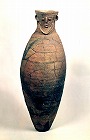 Image of "Jar with Human Face Ornament"