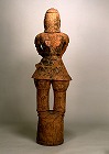 Image of "Warrior in keiko type armor(terra-cotta tomb figurine)."