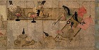 Image of "Gaki Zoshi (Scroll of hungry ghosts)."