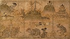 Image of "Gaki Zoshi (Scroll of hungry ghosts)."