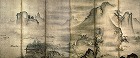 『四季山水図屏風（しきさんすいずびょうぶ）』の画像