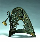 Image of "Gilt bronze crown."