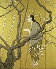Image of "Scene from Noh play "Yoroboshi"."