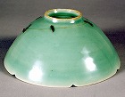 Image of "Celadon glazed tea bowl, known as "Bakohan"."