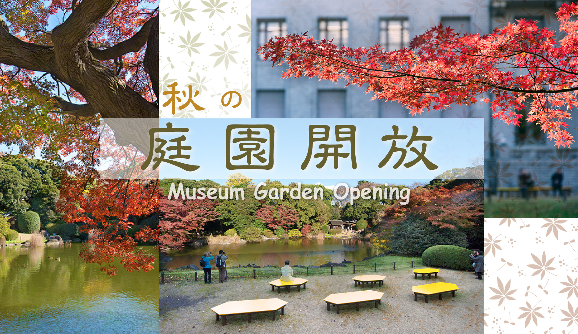 秋の庭園開放