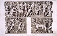 『ローマの勝利者　銅版画　作者不詳　19世紀』の画像