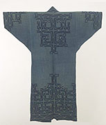 Image of "Coat, Hokkaido Ainu, 19th century (Gift of Ms.Hirako Hatsu, on exhibit through May 18, 2008) 	"