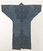 『木綿製上衣　北海道アイヌ　19世紀　平子はつ氏寄贈 (2008年5月18日(日)まで展示)』の画像