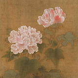 『国宝　紅白芙蓉図　李迪筆　南宋時代・慶元3年(1197) （2008/10/7から展示）  』の画像