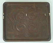 Image of "Tray, Hokkaido Ainu, 19th century (Gift of Mr. Tokugawa Yorisada)"