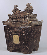 Image of "Cinerary Urn, Okinawa Main Island, 18th - 19th century (Gift of Mr. Tsutsumi Satoshi)"
